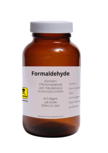 formaldehyd w butelce