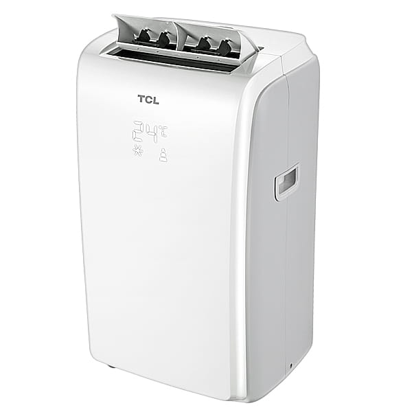 TCL TAC-09CPBH / K portable air conditioner white, 45-degree view