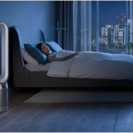 Oczyszczacz powietrza Dyson Pure Cool TP07 w sypialni