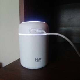 Nawilżacz H2O Humidifier z białym podświetleniem