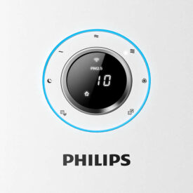 Numeryczny wyświetlacz pyłu PM2,5 oczyszczacza Philips z ikonami