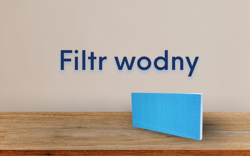 Filtr wodny na półce