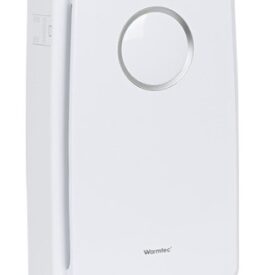 Oczyszczacz powietrza Warmtec AP077W pod kątem 45 stopni.