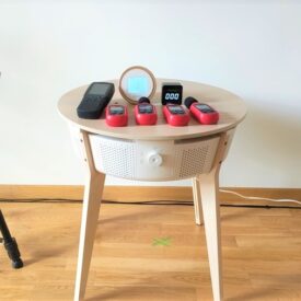 IKEA starkvind stolik oczyszczacz z przodu