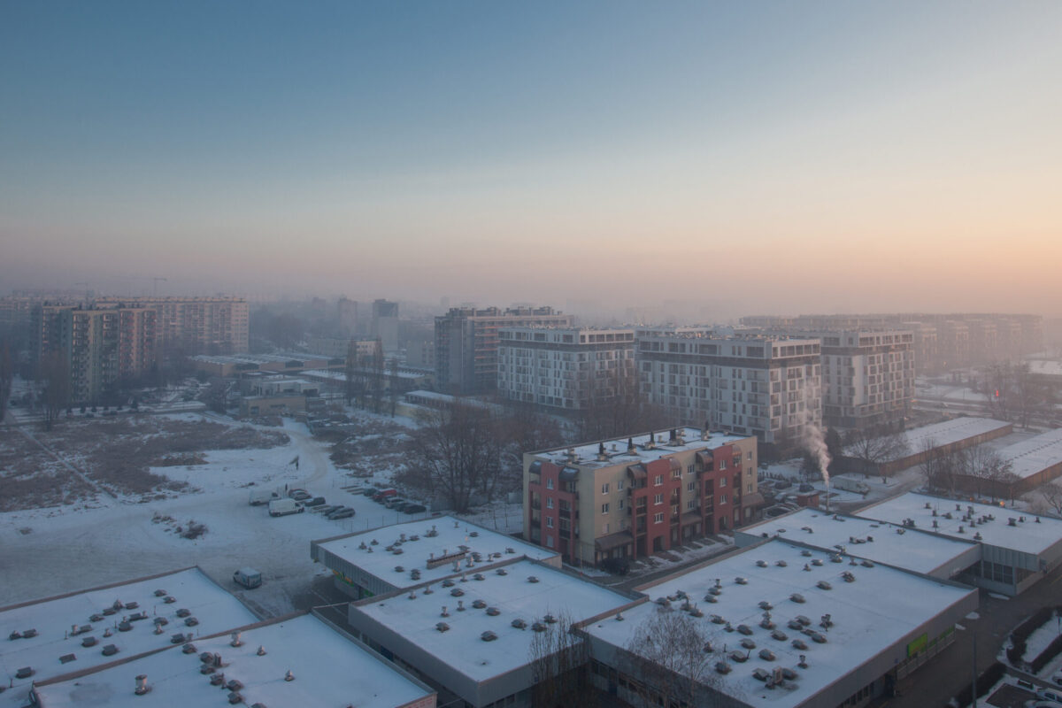 Smog w Krakowie zimą