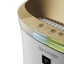 Przyciski w panelu oczyszczacza Sharp UA-PG50E