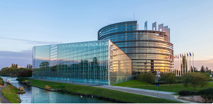 Budynek parlamentu Europejskiego