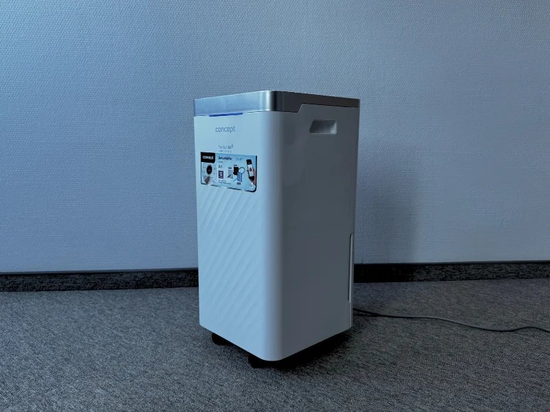 Concept Air OV2012. Osuszacz ustawiony pod kątem. Źródło: materiały własne
