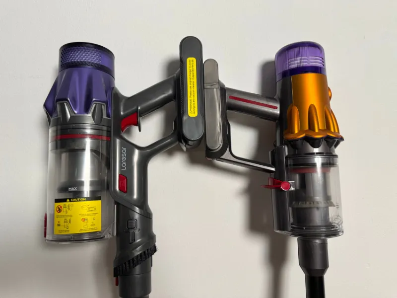 Czas pracy odkurzaczy pionowych. Laresar V7 vs Dyson V12 Detect Slim Absolute