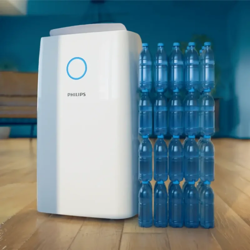 Wydajność osuszania modelu Philips DE330611