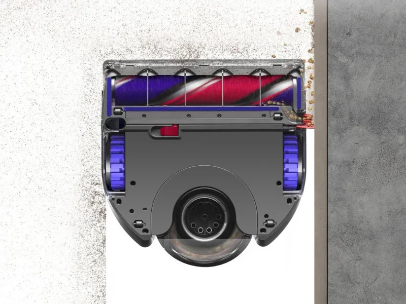 Dyson 360 Vis Nav podczas odkurzania