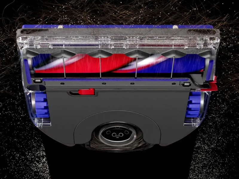 Dyson 360 Vis Nav - spód robota