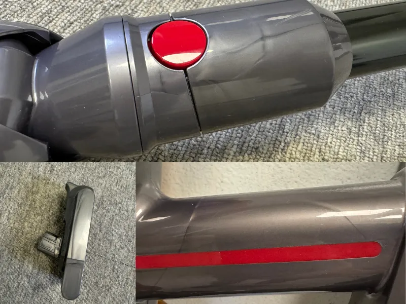 Dyson V12 Detect Slim Absolute - przebarwienia