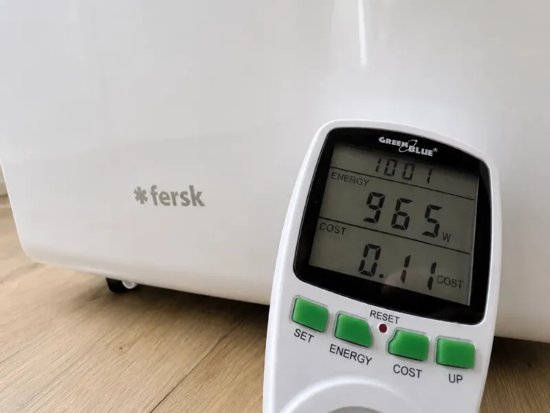 Fersk Lite - pobór prądu