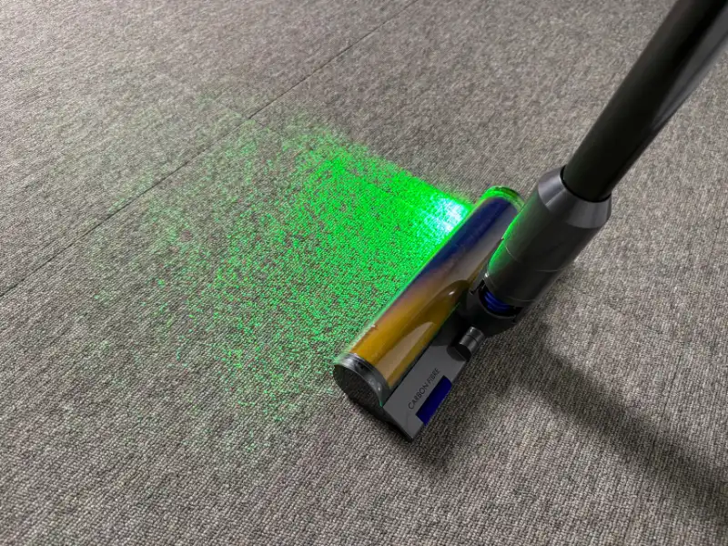 Fluffy Optic z oświetleniem LED. Elektroszczotka odkurzacza Dyson V12 Slim Detect Absolute