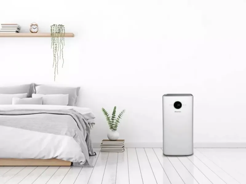 Hisense AP580H w sypialni