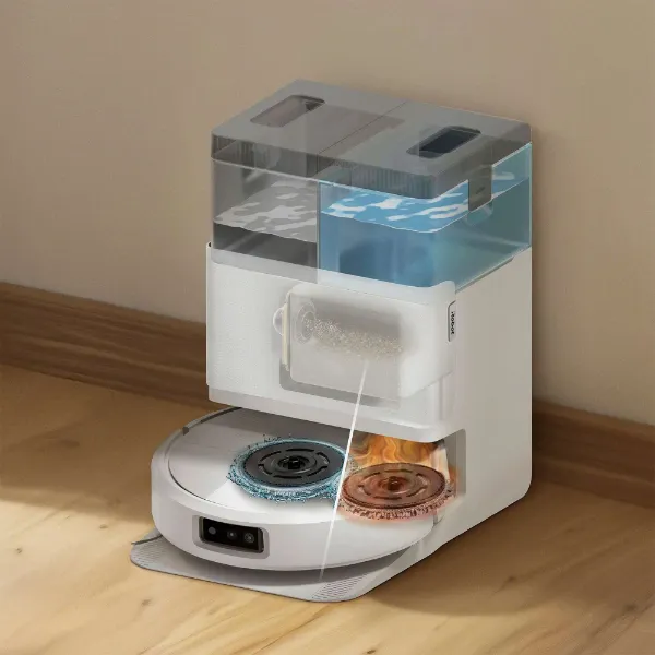 iRobot Roomba Plus 505 Autowash Biały w stacji