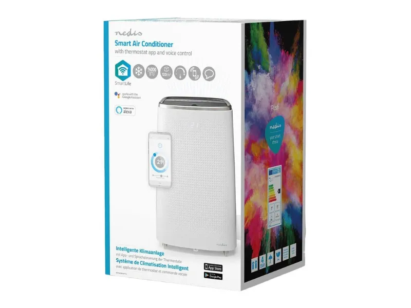 Klimatyzator Nedis SmartLife WIFIACMB1WT14 - opakowanie