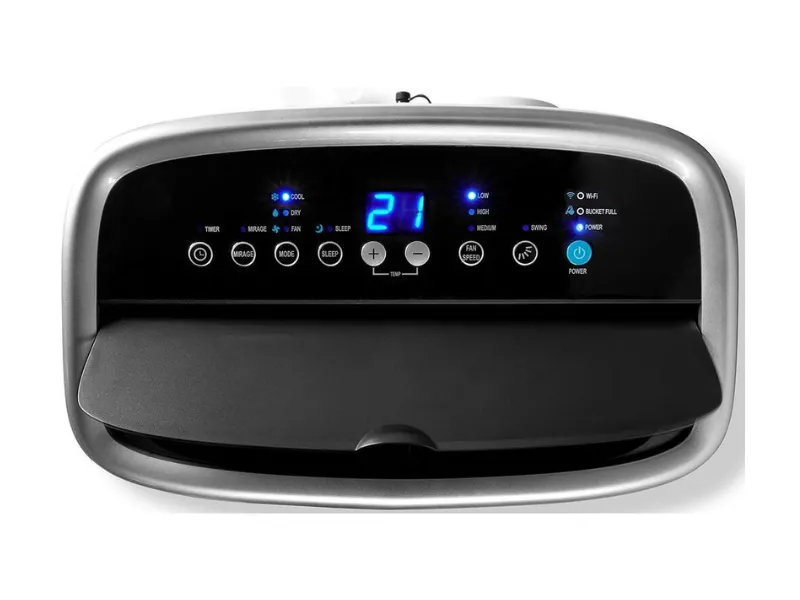 Klimatyzator Nedis SmartLife WIFIACMB1WT14 - panel sterowania