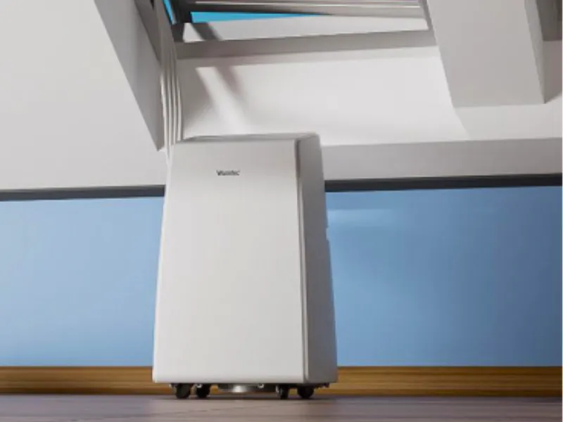 Klimatyzator Warmtec Frostlink KH35W w trakcie pracy