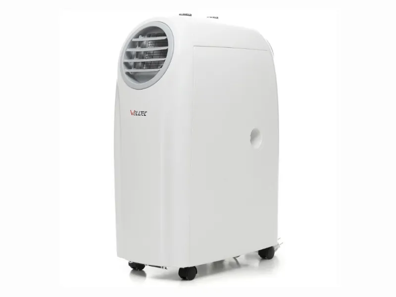 Klimatyzator przenośny Welltec ACH0909 - ustawiony bokiem