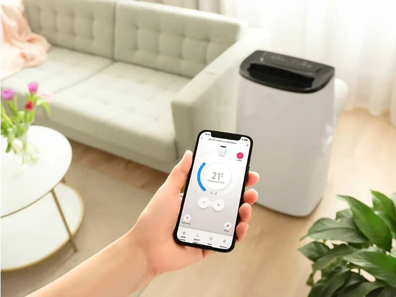 Klimatyzator przenośny. Sencor SAC MT1803CH z aplikacją mobilną