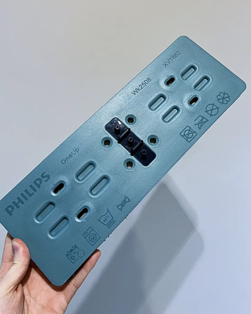 Końcówka mopująca bez nakładki, gąbki Philips OneUp