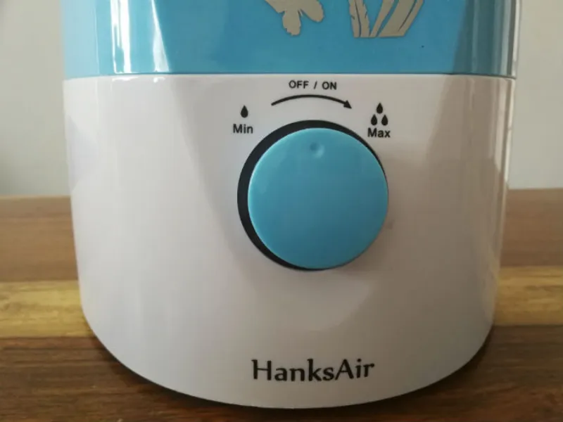 Nawilżacz powietrza Hanks Air - pokrętło