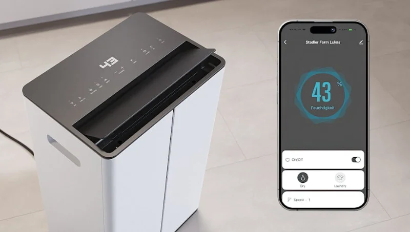 Osuszacz Stadler Form Lukas - sterowanie za pomocą WiFi