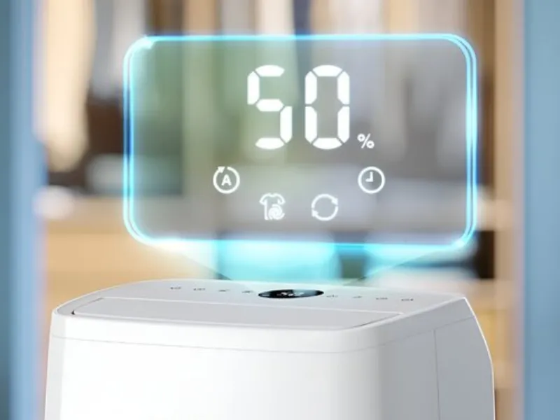 PHILIPS DE3306/11 - ustawienie wilgotności