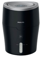 Czarny nawilżacz powietrza Philips HU4813