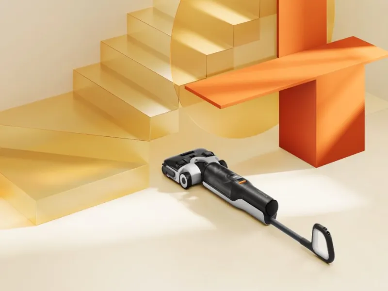 Roborock F25 ALT w usuwaniu kurzu pod meblami
