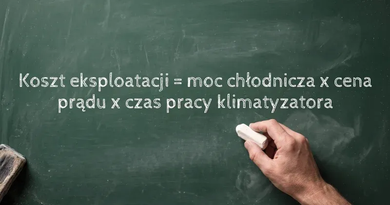 Wzór na koszty eksploatacji klimatyzacji