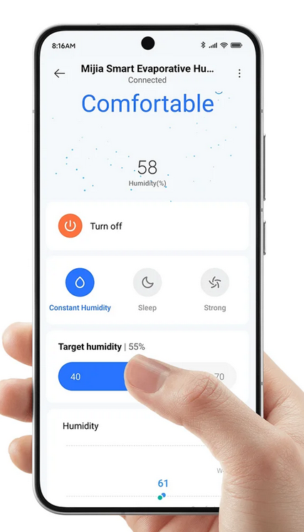 Aplikacja mobilna Smart Evaporative Pro