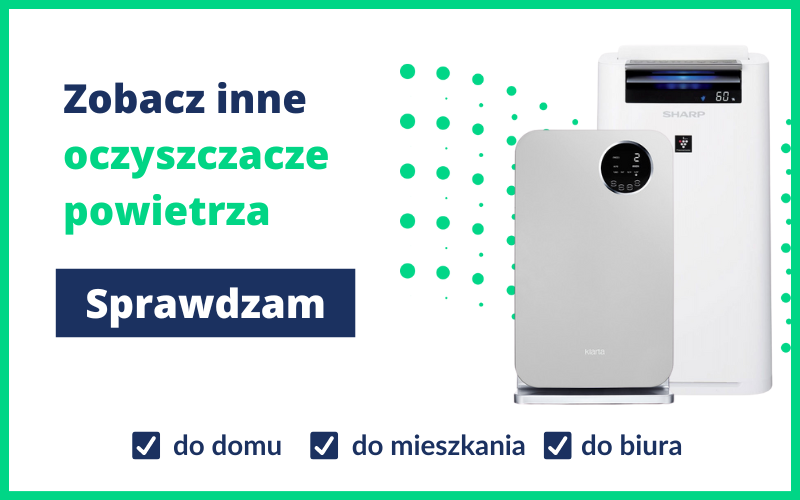 baner - zobacz inne oczyszczacze