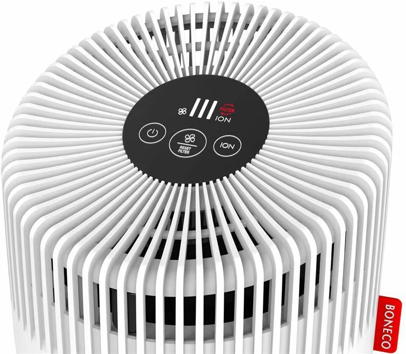 Zbliżenie na wylot powietrza Boneco P230. Materiały producenta Boneco