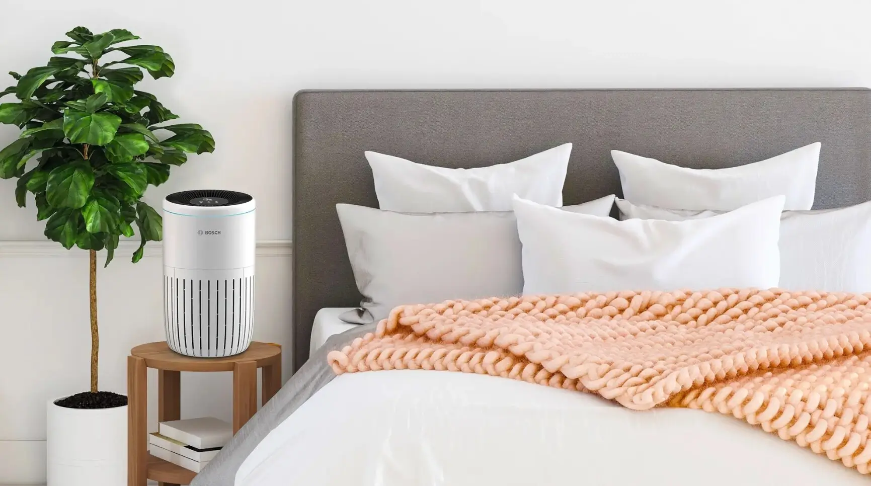 Bosch Home Comfort Air 4000 w sypialni. Źródło: materiały producenta Bosch