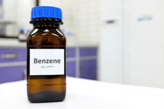 Buteleczka benzenu