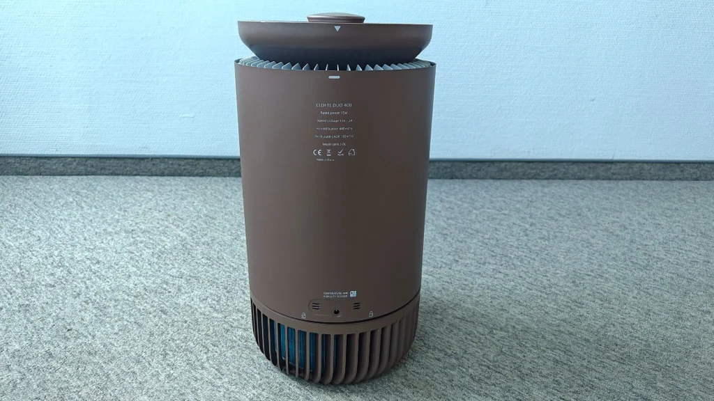 Clofte Duo 400 tył nawilżacza Golden Brown