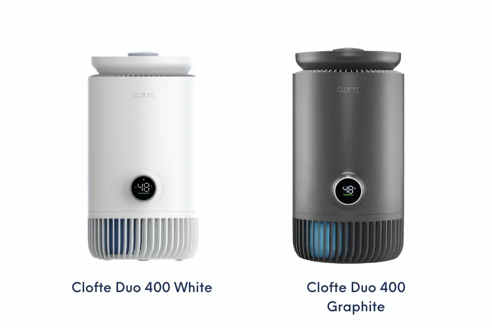 Clofte Duo 400 White Graphite