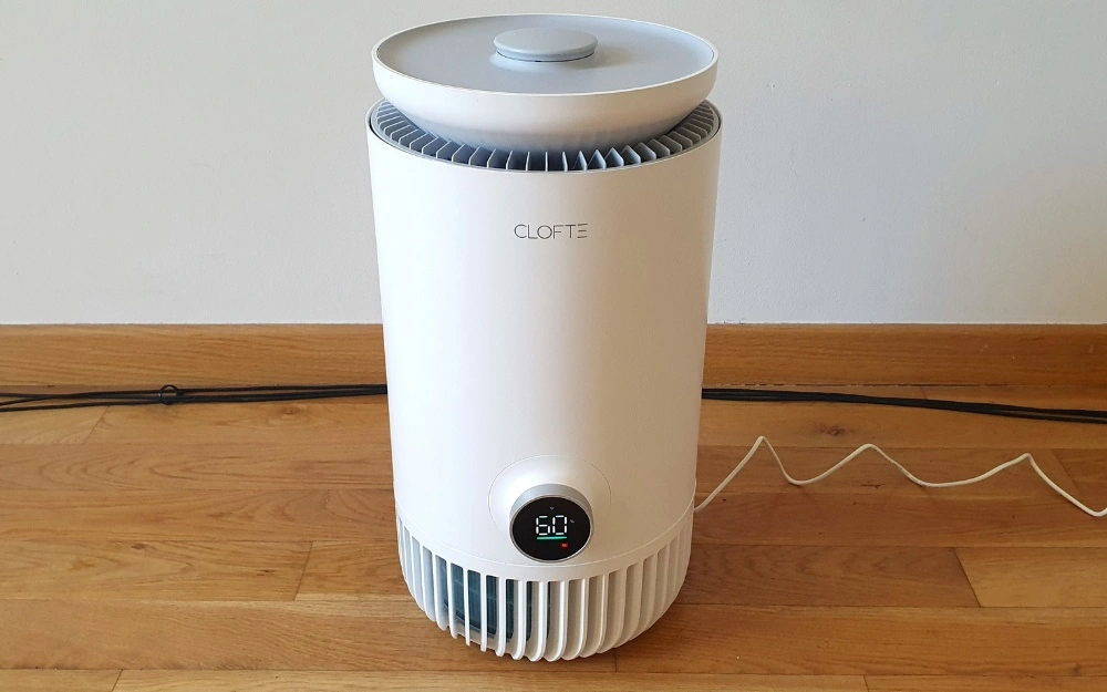 Clofte Duo 400 podczas testów w naszym labie. Źródło: Materiały własne Ranking-Oczyszczaczy.pl