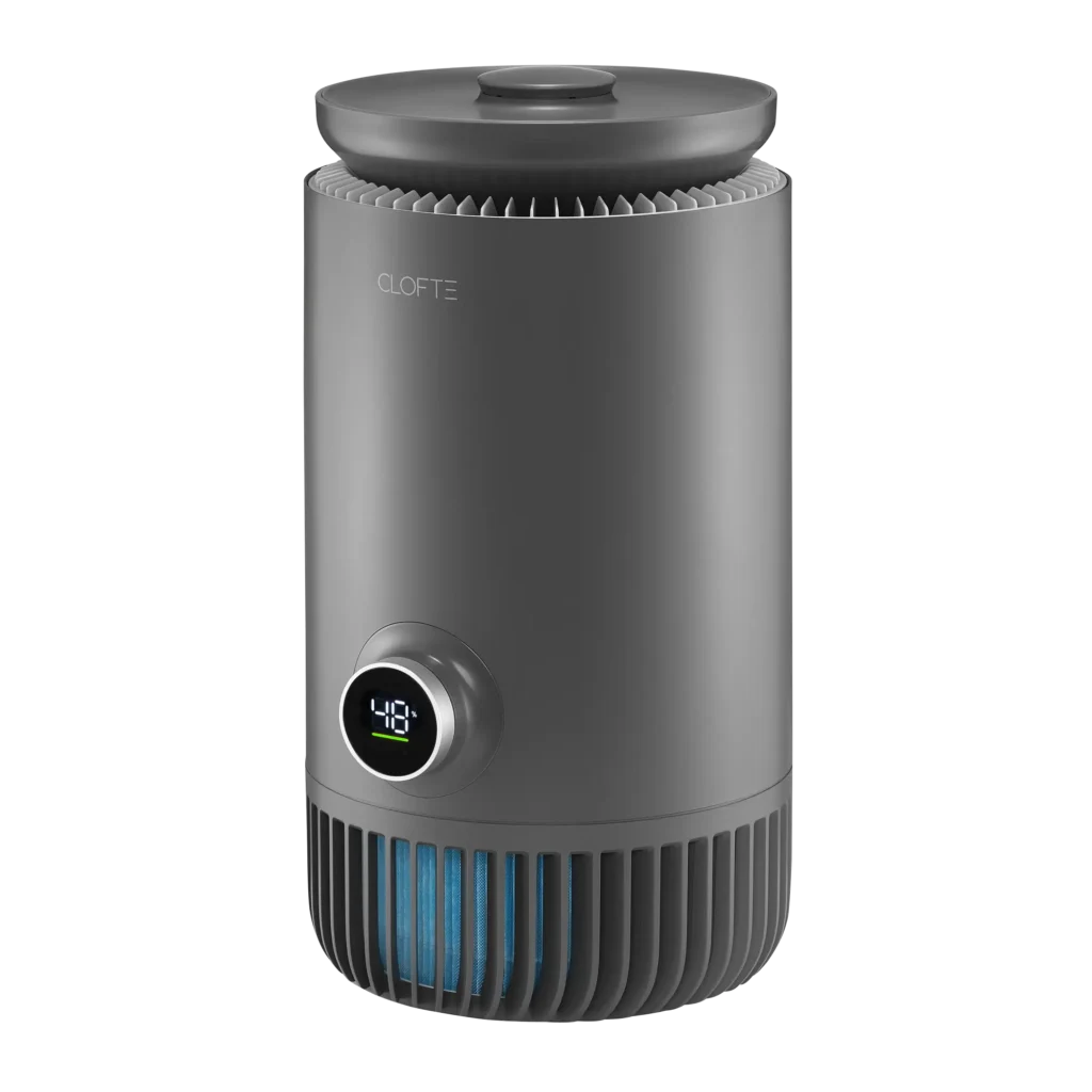 Clofte Duo Graphite widziany od przodu i lewego boku