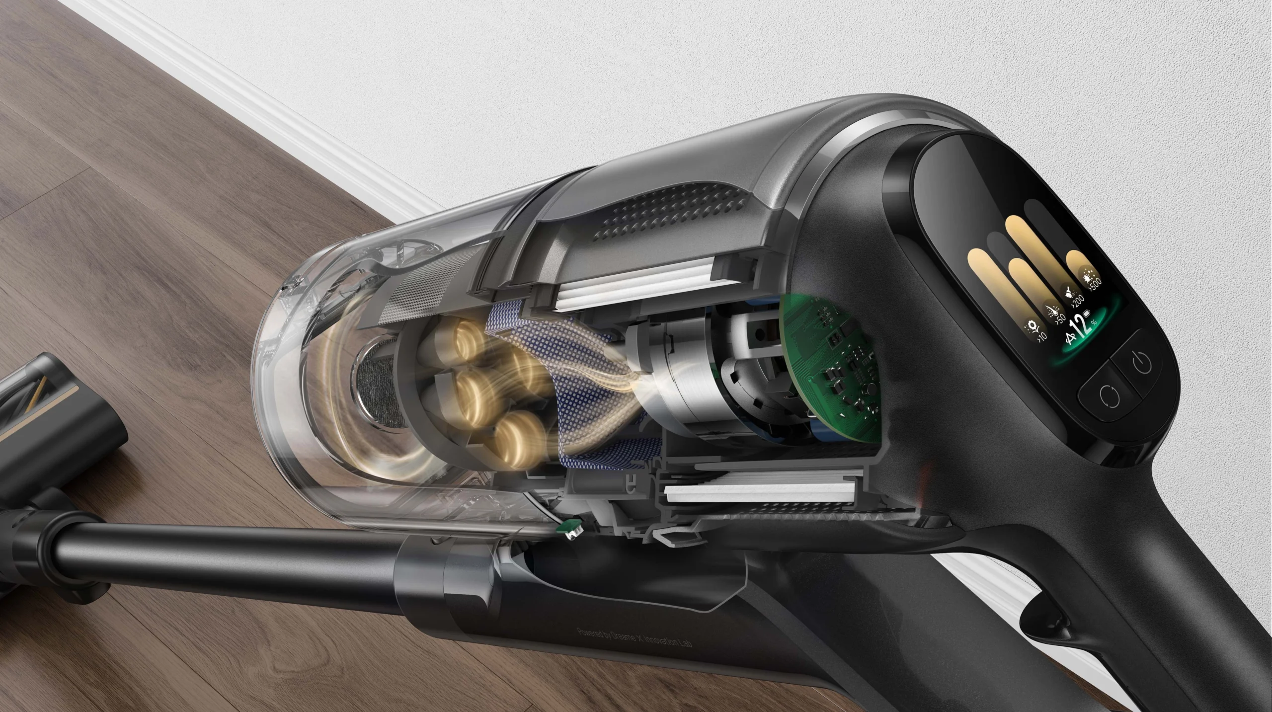 Wyświetlacz LCD Dreame Z30 Aquacycle. materiały producenta Dreame