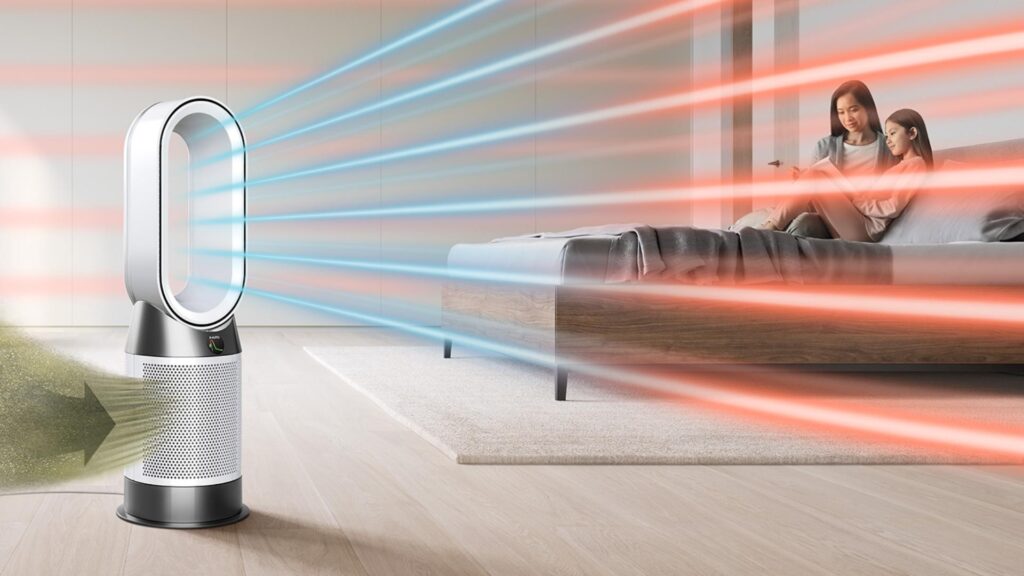 Dyson HP10 chłodzenie i ogrzewanie powietrza