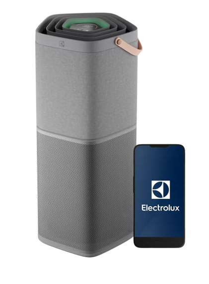 Electrolux Pure 600 XL wraz z aplikacją mobilną Electorlux Wellbeing. Źródło: Electrolux.pl