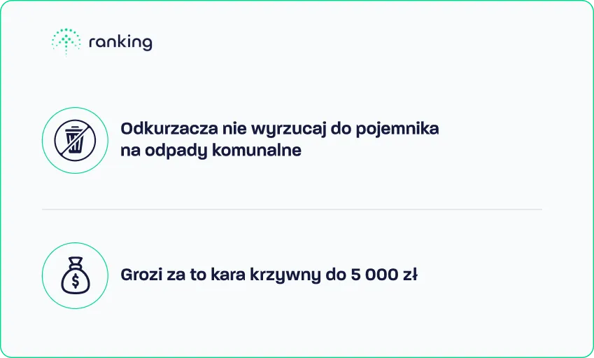 Gdzie wyrzucić odkurzacz
