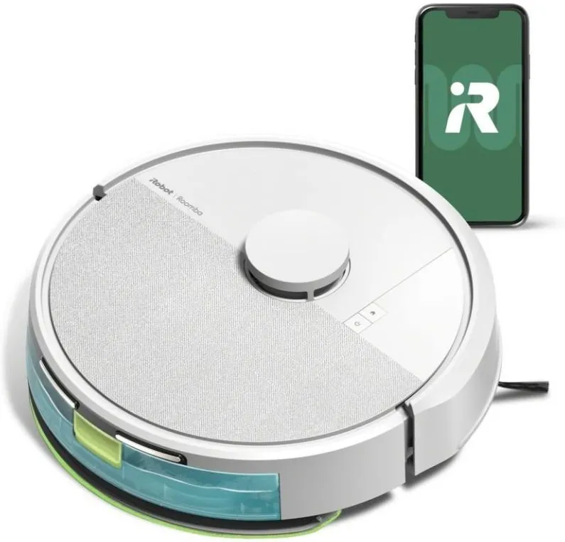 iRobot Roomba 105 Combo w wersji białej bez stacji AutoEmpty. Materiały producenta iRobot.