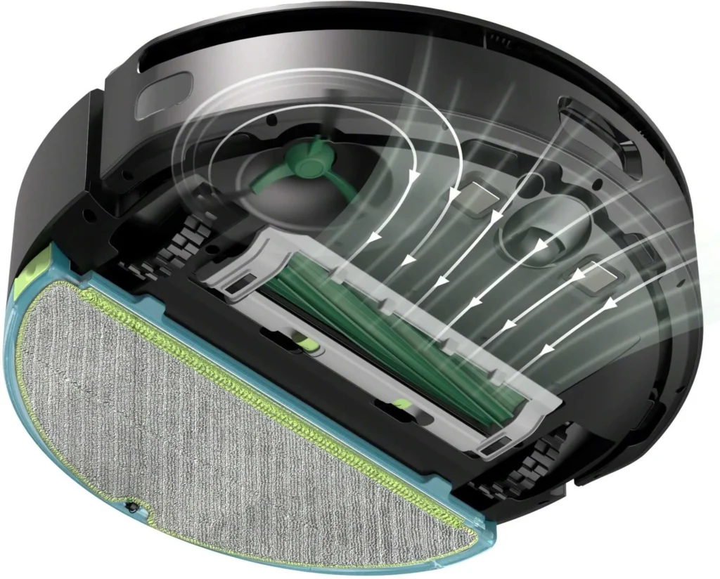 iRobot Roomba Combo 205 ilustracja zbierania. Materiały producenta iRobot.