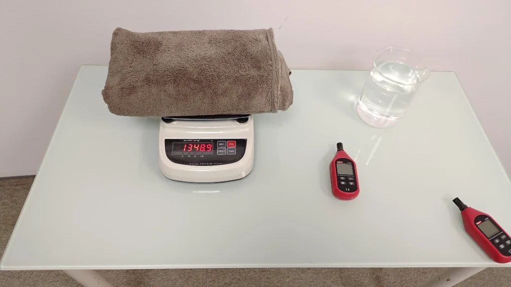 Masa ręcznika po 2h test prania Whirlpool