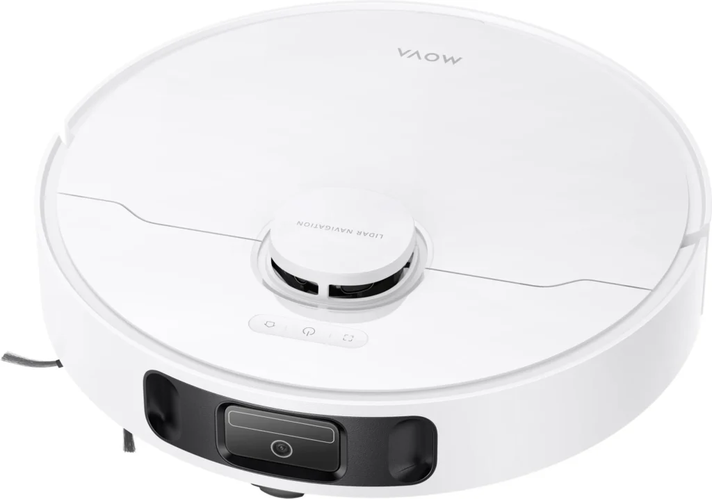 Nawigacja laserowa + kamera w robocie Mova E30 Ultra.